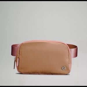 Lululemon Everywhere Belt Bag-Clay/Pink Pastel NWT
